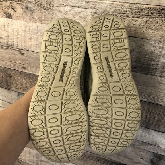 Patagonia Naked Maui Stone Print Green Hemp Slip On Loafer Womens Shoes Size 7.5 - Picture 8 of 9